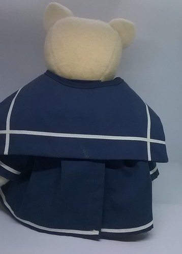 OSOS HECHOS A MANO JUDI HASKIN OSO AZUL MARINERO TRAJES NIÑO/NIÑA ARTESANÍAS COLECCIONISTA - Imagen 6 de 12