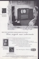 1950 Print Ad Dumont Televsion Superb New Instrument Hanover Guilford Putnam