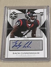 2017 Limited Zach Cunningham AUTO 06/35 SSP Rookie Card RC No. 161