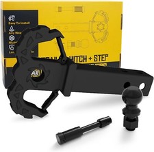 Hitch Step for 2" Receivers,Trailer Hitch with 2-Inch Ball Hitch and Trailer Hi.