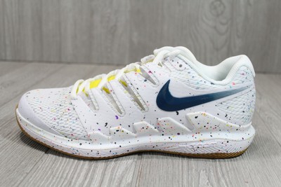 nike women's air zoom vapor x tennis shoes blue yellow