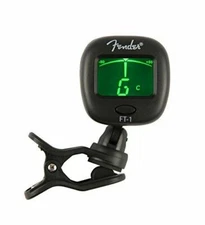 Fender FT-1 Professional Clip on Tuner - Black