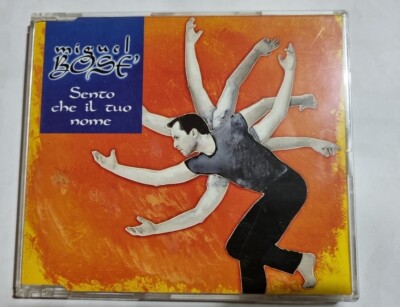 Miguel Bosè - Sento Che Il Tuo Nome - Raro CD Promo