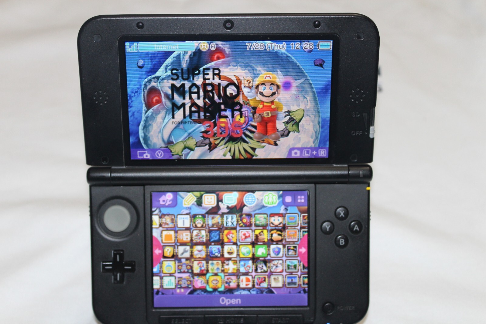 Nintendo 3DS XL Black 32gb With Games. eBay