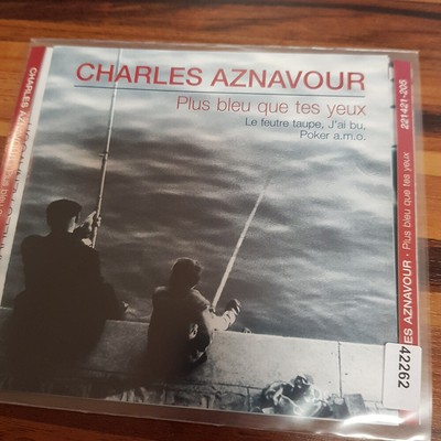 CHARLES AZNAVOUR : Plus Bleu Que Tes Yeux    > NM (CD)