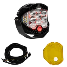 Baja Designs LP9 Pro Driving/Combo LED Light Kit w/ Red Backlight-Wiring-Guard
