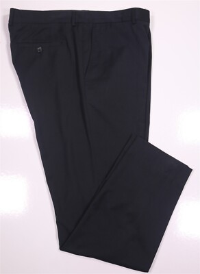 Bally of Switzerland Mens Navy Blue Performance Dress Pants 38x32