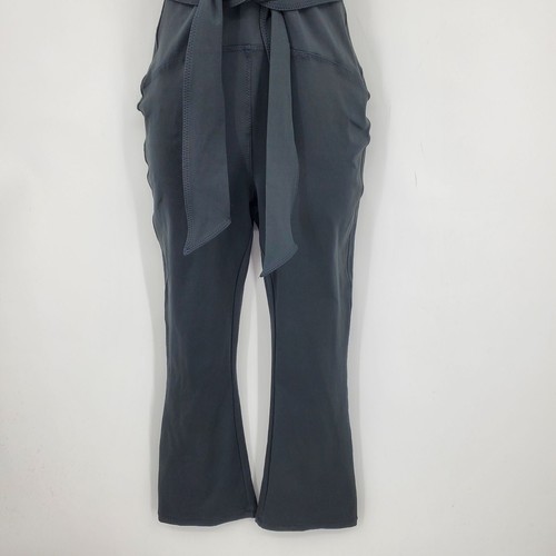 Free People Movement sportlicher Damen-Overall schwarz Einteiler Taille zum Binden Small - Bild 9 von 11