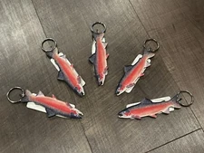 Rainbow Trout - Keychain - Fly Fishing - Salmon - Brook - River - Stream