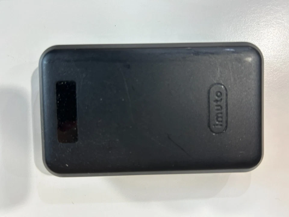 Banco de alimentación móvil Imuto X4 20000 mAh cargador de batería externo y linterna Foto 3 de 4