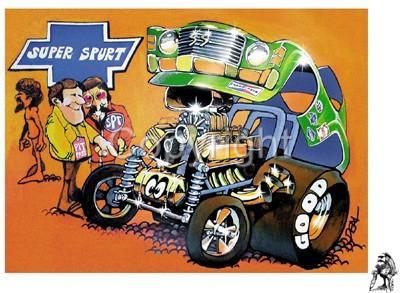 DEALS WHEELS SUPER SPURT RACE CAR TSHIRT #4174 RC racer revell model art