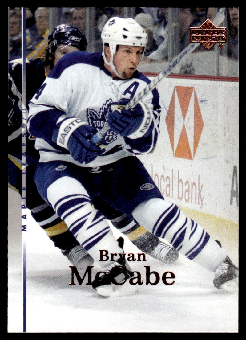 2007 Upper Deck #153 Bryan McCabe - Toronto Maple Leafs