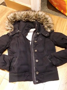 abercrombie down filled parka