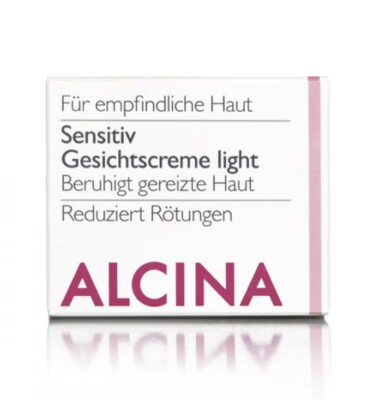 Alcina S Sensitiv Gesichtscreme Light pflegende Kosmetik 50 ml