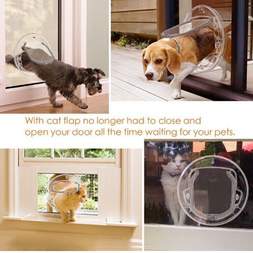 Pet Tek Cat Flap Pet Tek Cat Door In Glass Window Pet Supplies Pet