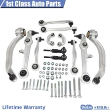 12PCS Front Suspension Kit Control Arm Tie Rod For 1996-2002 Audi A6 VW Passat