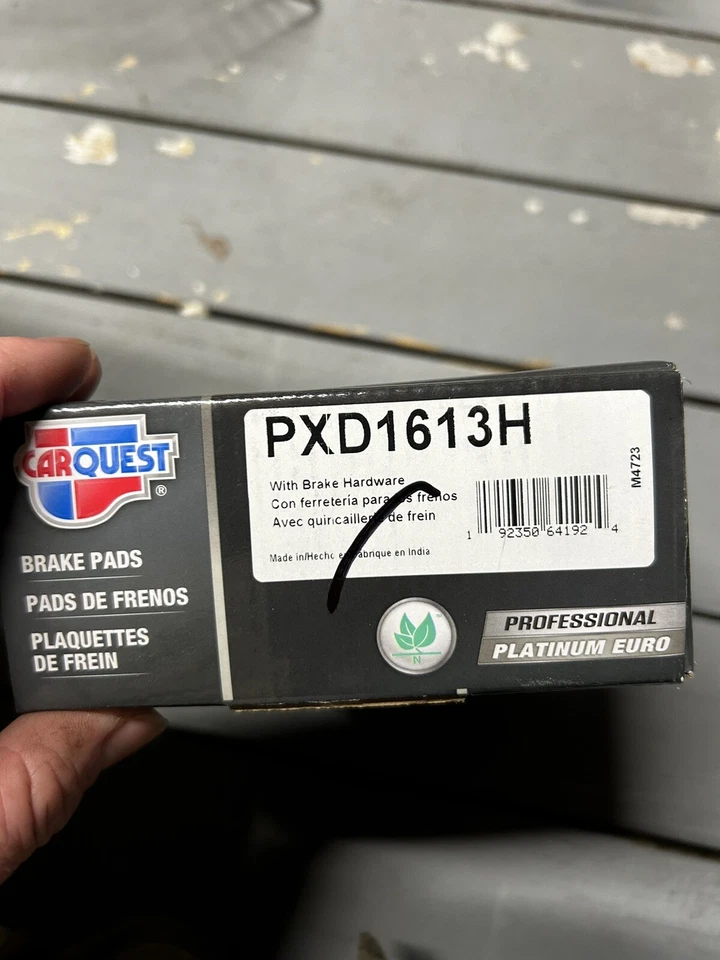Juego de pastillas de freno de disco CARQUEST PXD1613H para BMW Foto 2 de 4