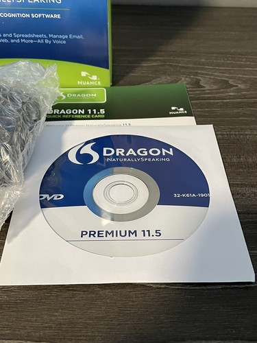 Nuance Dragon NaturallySpeaking Premium V. 11 DVD ROM Windows Only Read - Picture 5 of 5