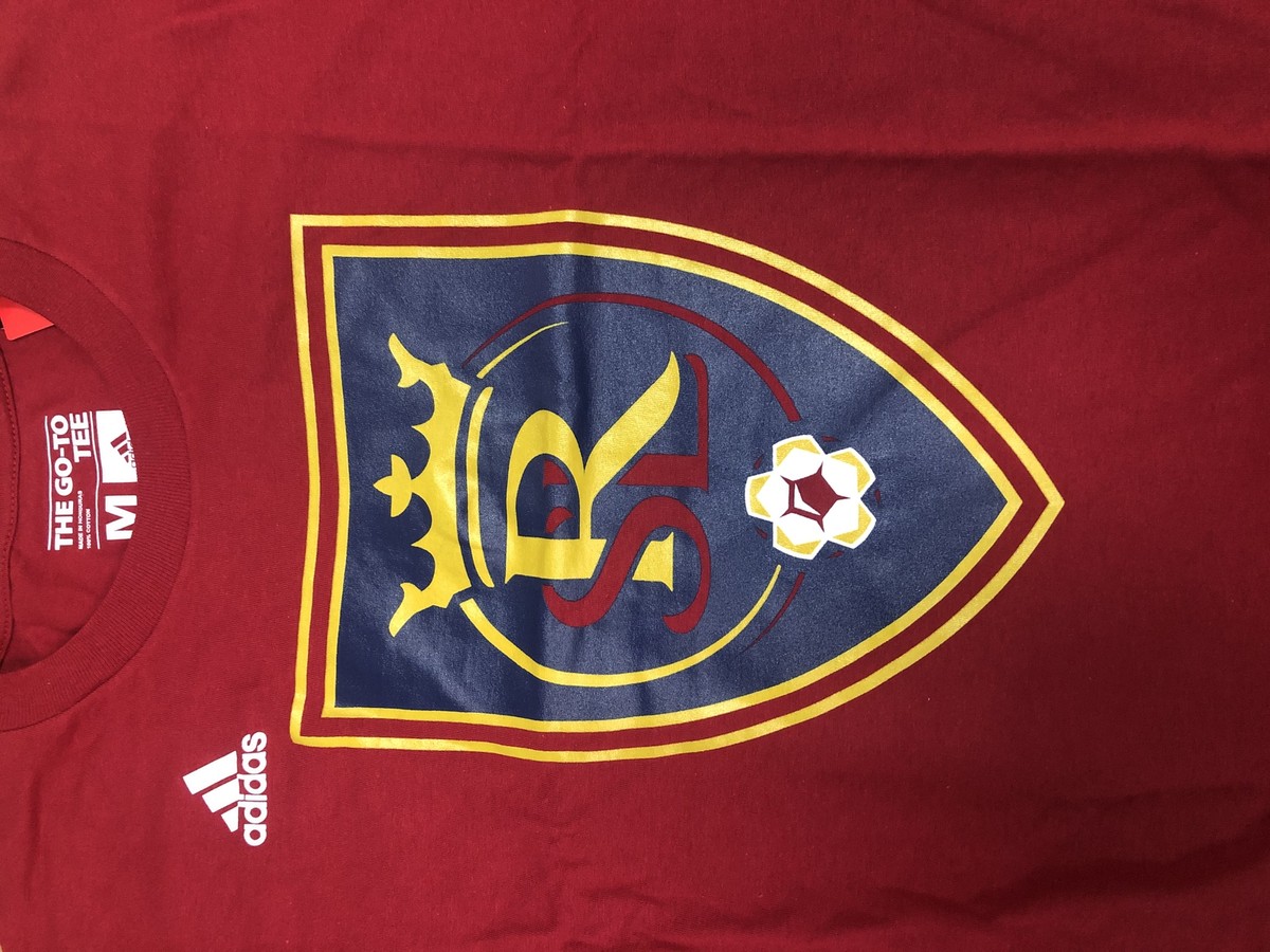 Adidas MLS Real Salt Lake Tee Shirt Red/Navy/Gold 3702A | eBay