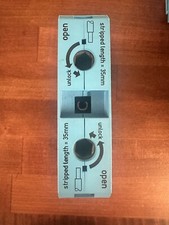 Wago 285-194 POWER CAGE CLAMP feedthrough terminal block Blue 4 4/0 AWG