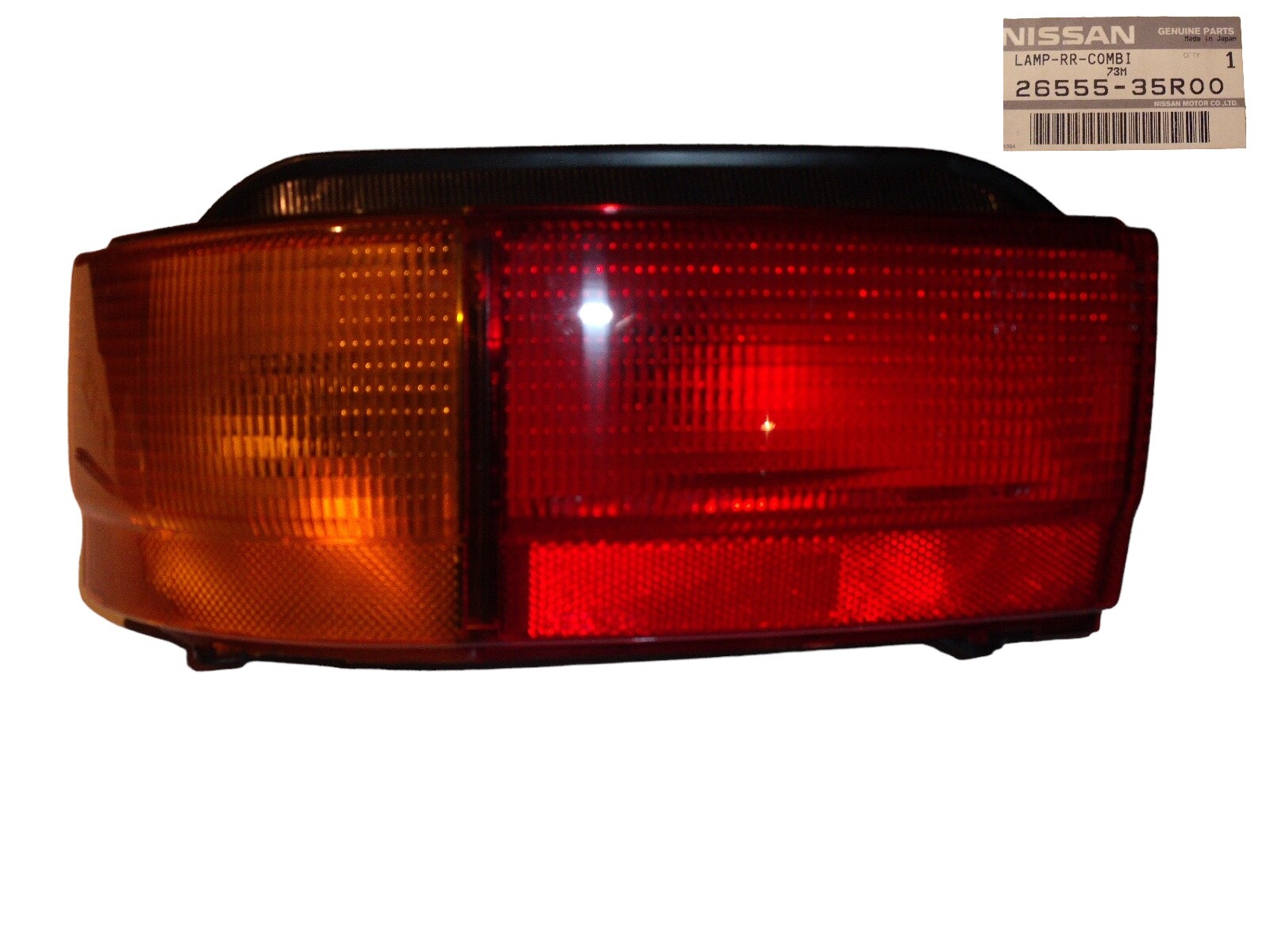 Feu arrière gauche Nissan Prairie Pro M11 d'origine 2655535R00 en polycarbonate de haute qualité
