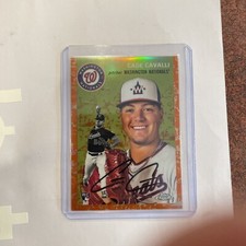 2023 Topps Chrome Platinum AnniversaryOrange & White Case Cavalli /25