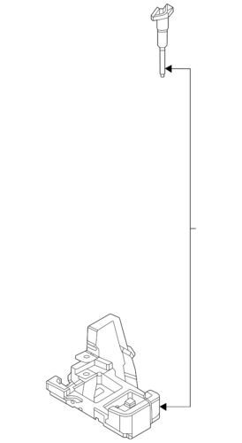 Soporte de gato para Ford (N/P ML3Z-17091-C)
