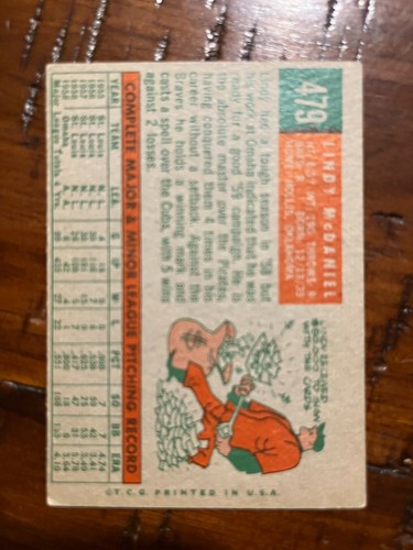 1959 Topps Baseball Singles - Choose from list/Finish your Set! - FREE SHIPPING - Picture 323 of 378