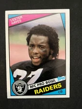 1984 Topps #109 Lester Hayes Oakland Raiders  NrMt