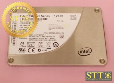 SSDSC2BW120A3F INTEL 120GB 520 SERIES SATA III 6Gb/s SOLID STATE DRIVE 2.5 INCH