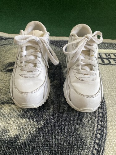 Nike Air Max 90 LTR Blanco/Blanco (PS) (833414 100) Talla 2Y