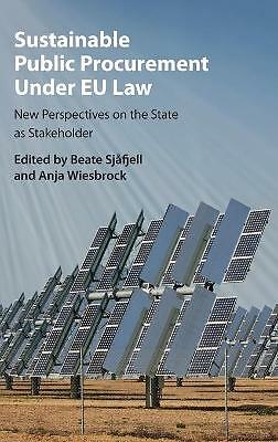 Sustainable Public Procurement under EU Law Sjåfjell Wiesbrock Hardback