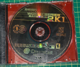 Sega Dreamcast Game: Sega Sports World Series Baseball 2K1