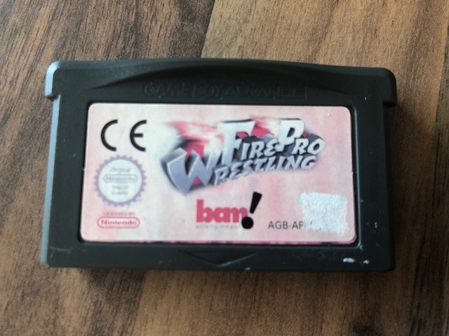  GBA:              FIRE PRO WRESTLING               Game Boy Advance  