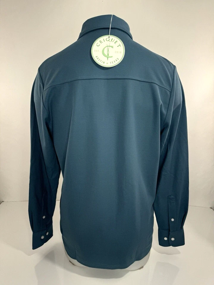 CRIQUETA - NUEVO con ETIQUETA - JUGADORES Pullover Tejido Bordado Logo Rugby Camisa M Foto 3 de 4