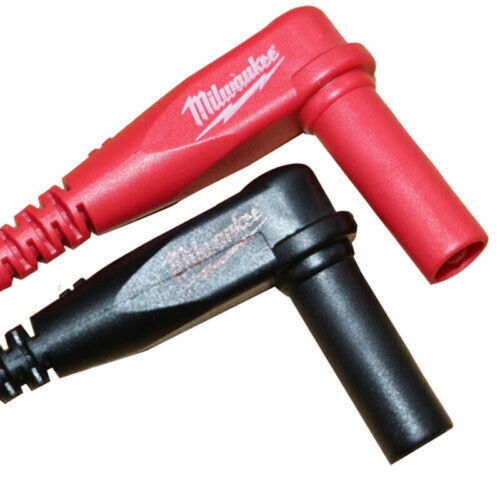 Juego de cables de prueba eléctricos de repuesto Milwaukee 49-77-1001 1000V/10A, negro y rojo - Imagen 2 de 3