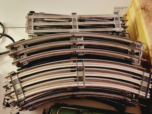 Lionel 50 Pc. O Gauge Train Set 1920's Engine 3 Cars Transformer 1034 110v 75w - Picture 9 of 23