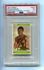 1967 Panini Campioni Dello Sport Valida Back 488 Archie Moore PSA 1.5 Boxing HOF
