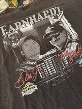 Size L- Dale Earnhardt Jr And Sr Daytona 500 Champions Chase Shirt Vintage,