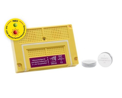 Stop&Go 4B Marder Ultraschallgerät mit Batterie 07533 Marderschutz Marderabwehr
