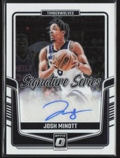2024-25 Donruss Optic #SS-MIN Josh Minott Signature Series