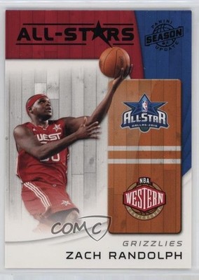 2010-11 Panini Season Update All-Stars Zach Randolph #23 1g2w