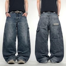 Vintage y2k carpenter grunge archive baggy wide leg skater cyber jeans