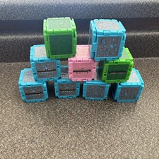 9 Minecraft Collectible Figures 2025 McDonald  s Happy Meal Toy Green Pink Blue