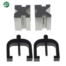 1 Pair High Precision Durable Chrome Steel 1-3/8" &times; 1-5/8" &times; 1-3/4" 90 "V" Block