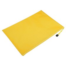 10Pack Wasserfest Zippertasche A4 Größe Organizer für Reisen Bürobedarf Gelb