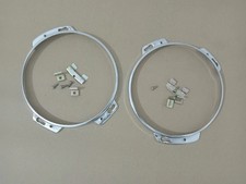 Suzuki Samurai SJ Scheinwerfer Hauptlampe Chrom Blende Ring Felgensatz Paar |...