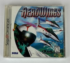 AeroWings Sega Dreamcast 1999 Crave Complete Tested Working