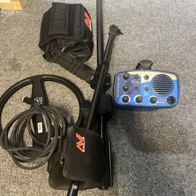 Minelab Sovereign GT Metal Detector with 10  Tornado 1000 Coil- Needs Batt & Cha