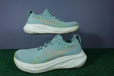 ASICS Gel-Nimbus 25 Shoes Womens Size 9.5 Green Running Sneakers 1012B601